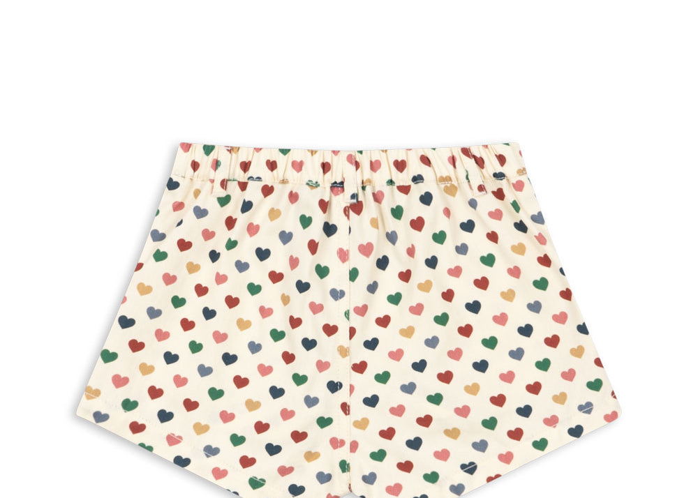 Konges Sløjd A/S Shorts et culottes bouffantes - Tissé coeur coloré