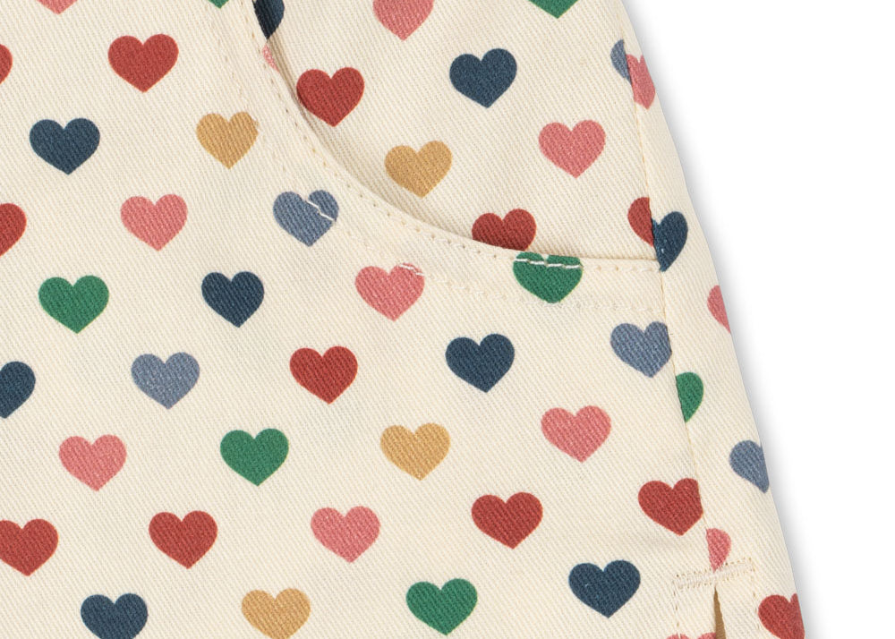 Konges Sløjd A/S Shorts et culottes bouffantes - Tissé coeur coloré