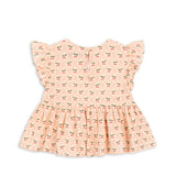 Konges Sløjd A/S Chemisiers à manches courtes - Tissé cherry pink motif