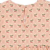 Konges Sløjd A/S Chemisiers à manches courtes - Tissé cherry pink motif