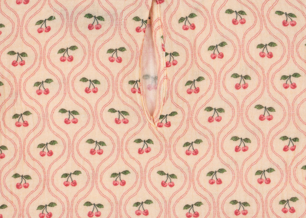 Konges Sløjd A/S Chemisiers à manches courtes - Tissé cherry pink motif