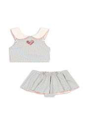 Konges Sløjd A/S Maillots de bain 2 pièces blue stripe