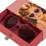 Konges Sløjd A/S Lunettes cherry glitter