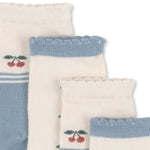 Konges Sløjd A/S Chaussettes cherry mix
