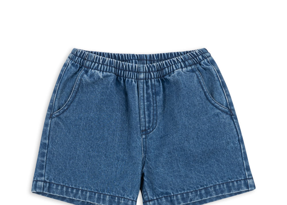 Konges Sløjd A/S Shorts et culottes bouffantes - Tissé denim blue