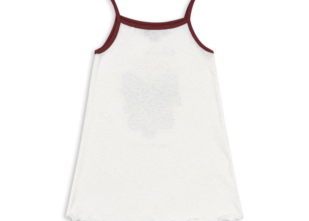 Konges Sløjd A/S Robes - Jersey off white/amarena