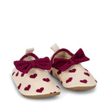Konges Sløjd A/S Chaussures de bain coeur sangria