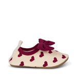 Konges Sløjd A/S Chaussures de bain coeur sangria