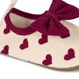 Konges Sløjd A/S Chaussures de bain coeur sangria