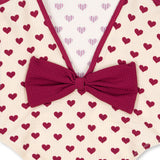 Konges Sløjd A/S Maillots de bain 1 pièce coeur sangria