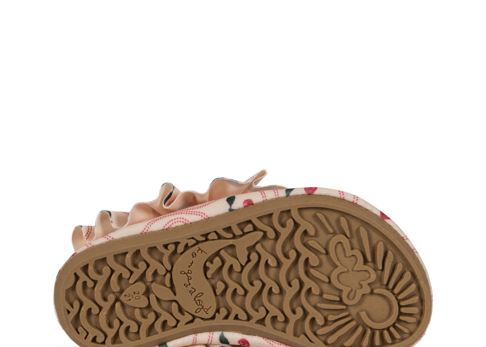 Konges Sløjd A/S Chaussures de bain cherry pink motif