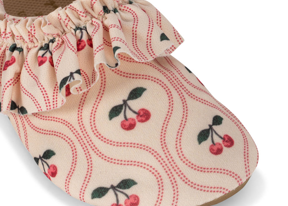 Konges Sløjd A/S Chaussures de bain cherry pink motif