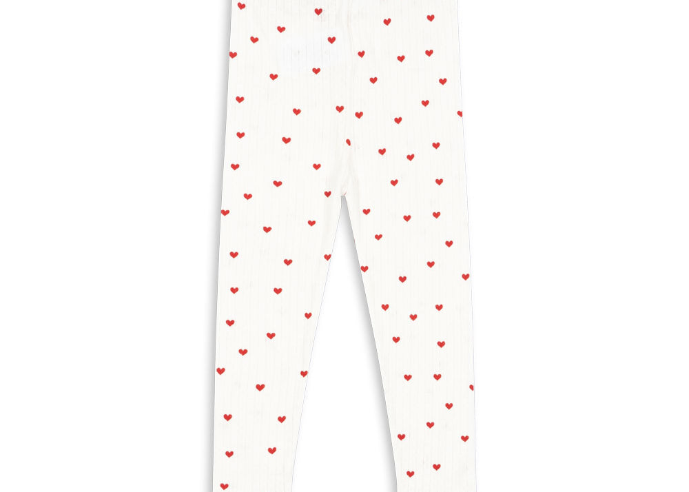 Konges Sløjd A/S Pantalon - Jersey amour rouge