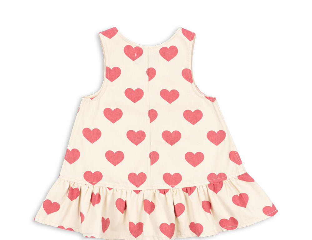 Konges Sløjd A/S WOVEN DRESSES bon coeur pink