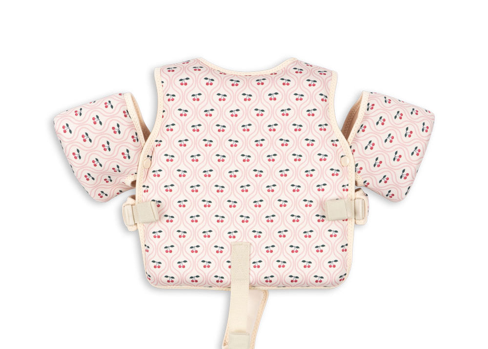 Konges Sløjd A/S Ceinture de natation cherry pink motif