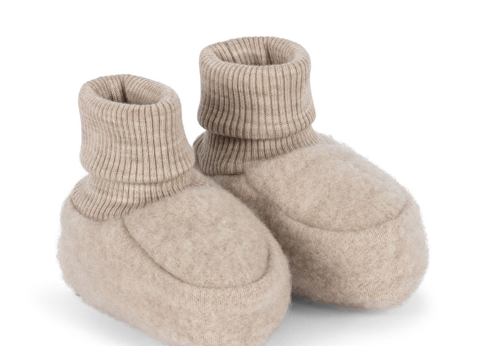 Konges Sløjd A/S Bottines pour Bébé oatmeal melange