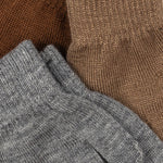 Konges Sløjd A/S Gants grey melange/beige/brown