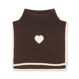 Konges Sløjd A/S NECKWARMER chocolate brown
