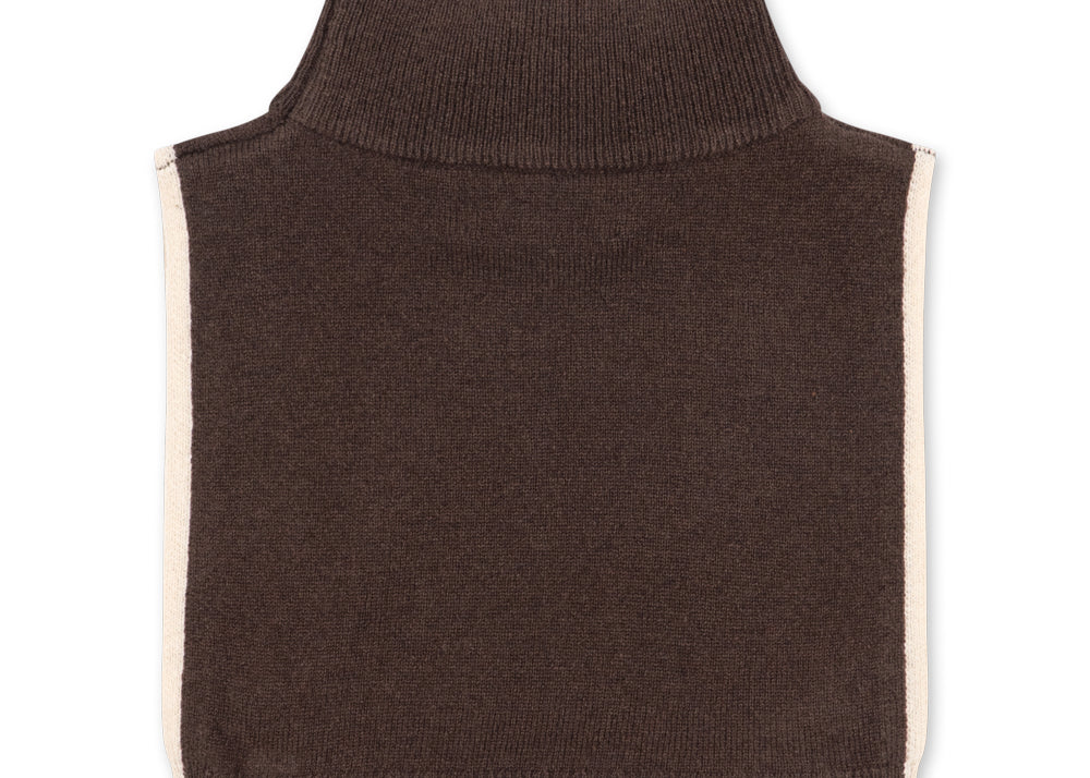 Konges Sløjd A/S NECKWARMER chocolate brown