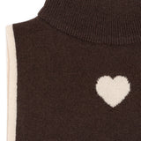 Konges Sløjd A/S NECKWARMER chocolate brown
