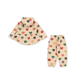 Konges Sløjd A/S Vêtements de pluie bon coeur coloré