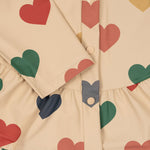 Konges Sløjd A/S Vêtements de pluie bon coeur coloré