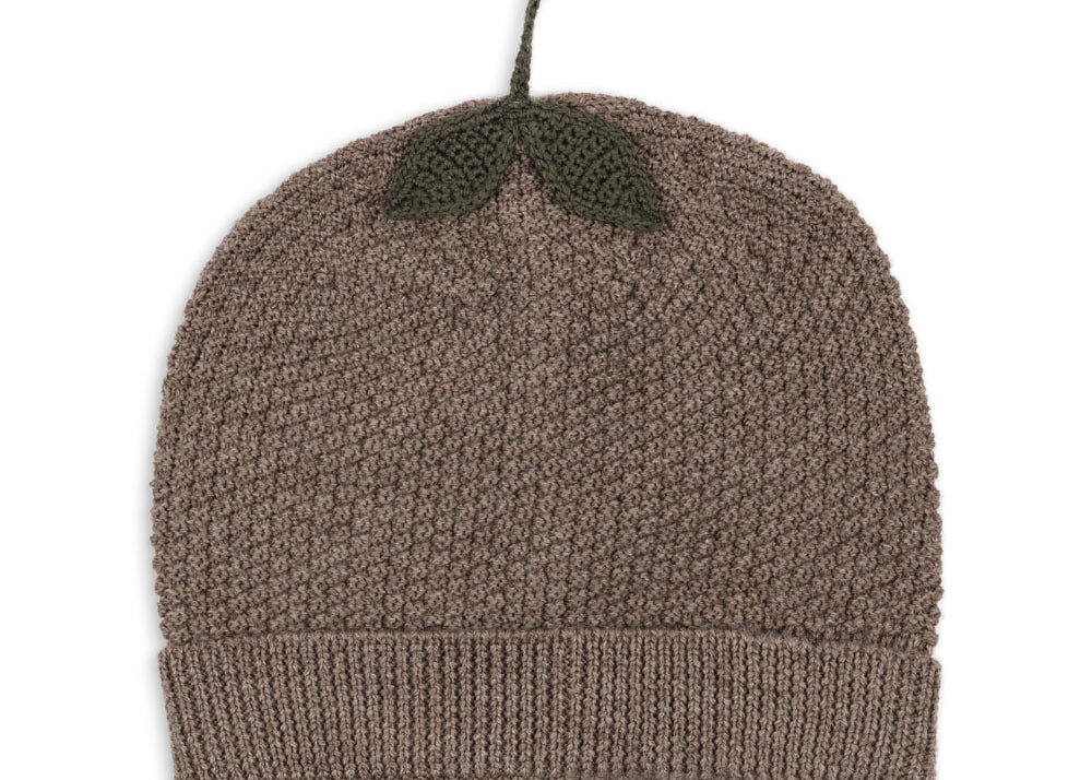 Konges Sløjd A/S Chapeaux bunny brown melange