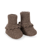 Konges Sløjd A/S Bottines pour Bébé bunny brown melange