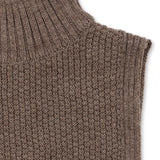 Konges Sløjd A/S Gilet pour le cou bunny brown melange