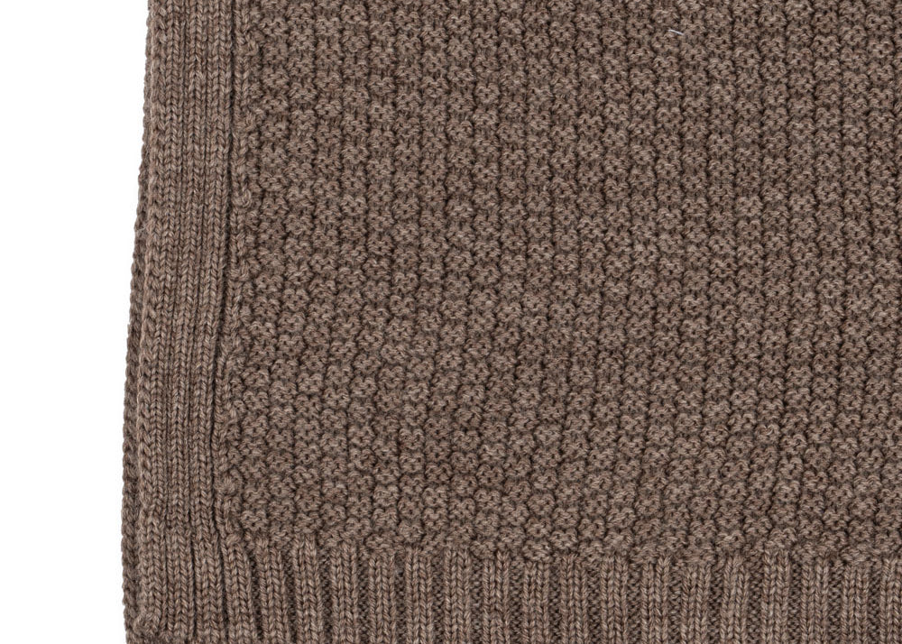 Konges Sløjd A/S Gilet pour le cou bunny brown melange