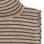 Konges Sløjd A/S Gilet pour le cou stripe bluie