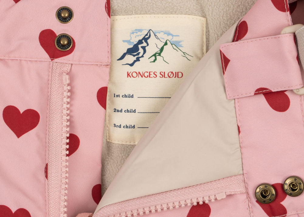 Konges Sløjd A/S Vêtements de neige amour pink