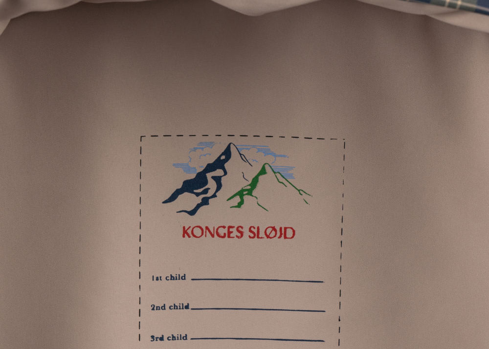 Konges Sløjd A/S Sacs à dos laurel blue check