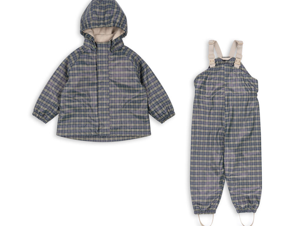 Konges Sløjd A/S RAINWEAR laurel blue check