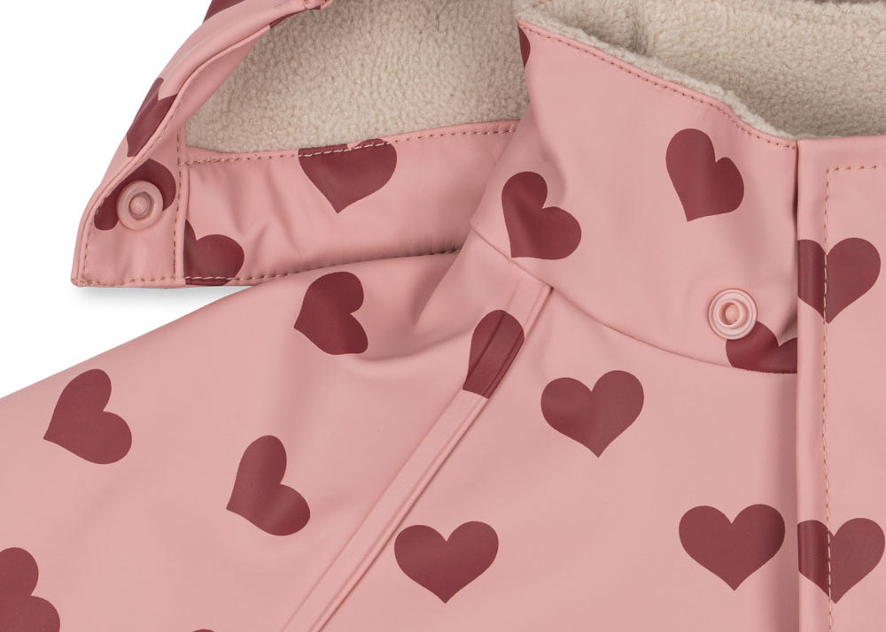 Konges Sløjd A/S Vêtements de pluie amour pink