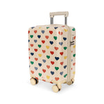 Konges Sløjd A/S Valise de voyage bon coeur coloré