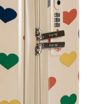 Konges Sløjd A/S Valise de voyage bon coeur coloré