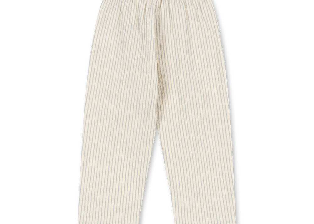 Konges Sløjd A/S Pantalon - Tissé cloud stripe