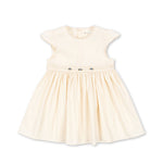 Konges Sløjd A/S WOVEN DRESSES eggnog