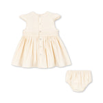 Konges Sløjd A/S WOVEN DRESSES eggnog