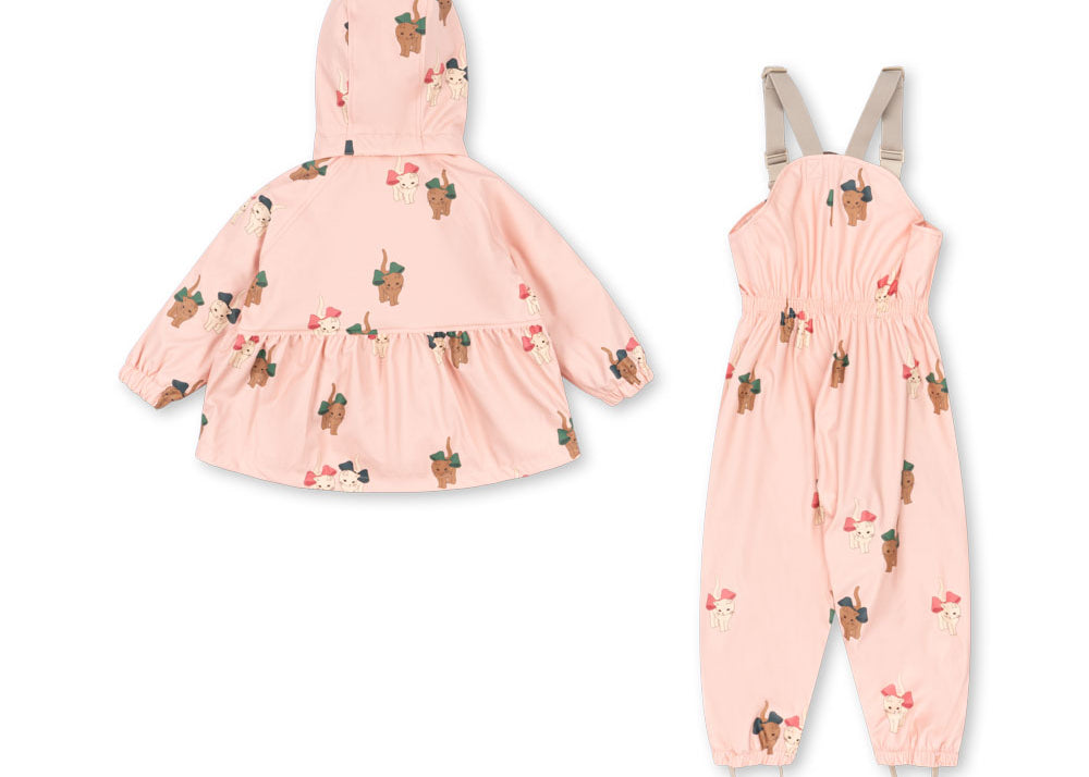 Konges Sløjd A/S Vêtements de pluie bow kitty pink