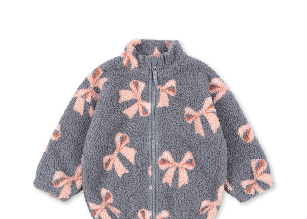 Konges Sløjd A/S TEDDY & FLEECE bella blue bow