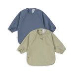 Konges Sløjd A/S bavoirs tea stripe/flint stone