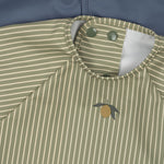 Konges Sløjd A/S bavoirs tea stripe/flint stone