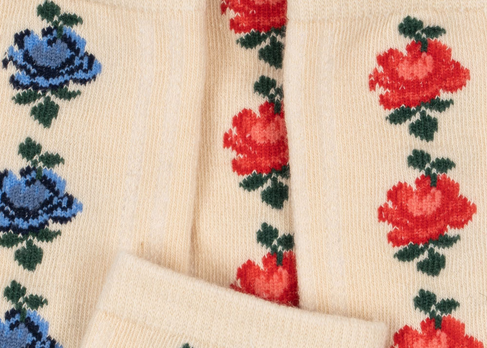 Konges Sløjd A/S Chaussettes rose mix
