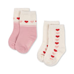Konges Sløjd A/S Chaussettes heart