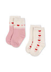 Konges Sløjd A/S Chaussettes heart