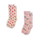 Konges Sløjd A/S Chaussettes cherry mix