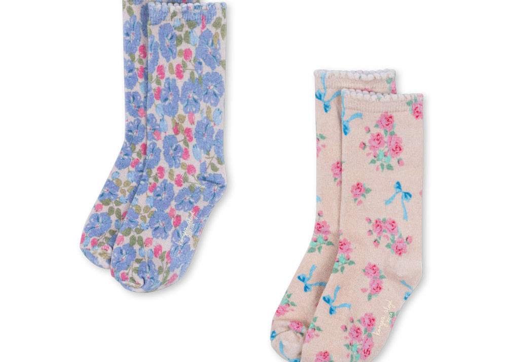 Konges Sløjd A/S Chaussettes blue mix