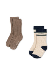 Konges Sløjd A/S Chaussettes navy stripe